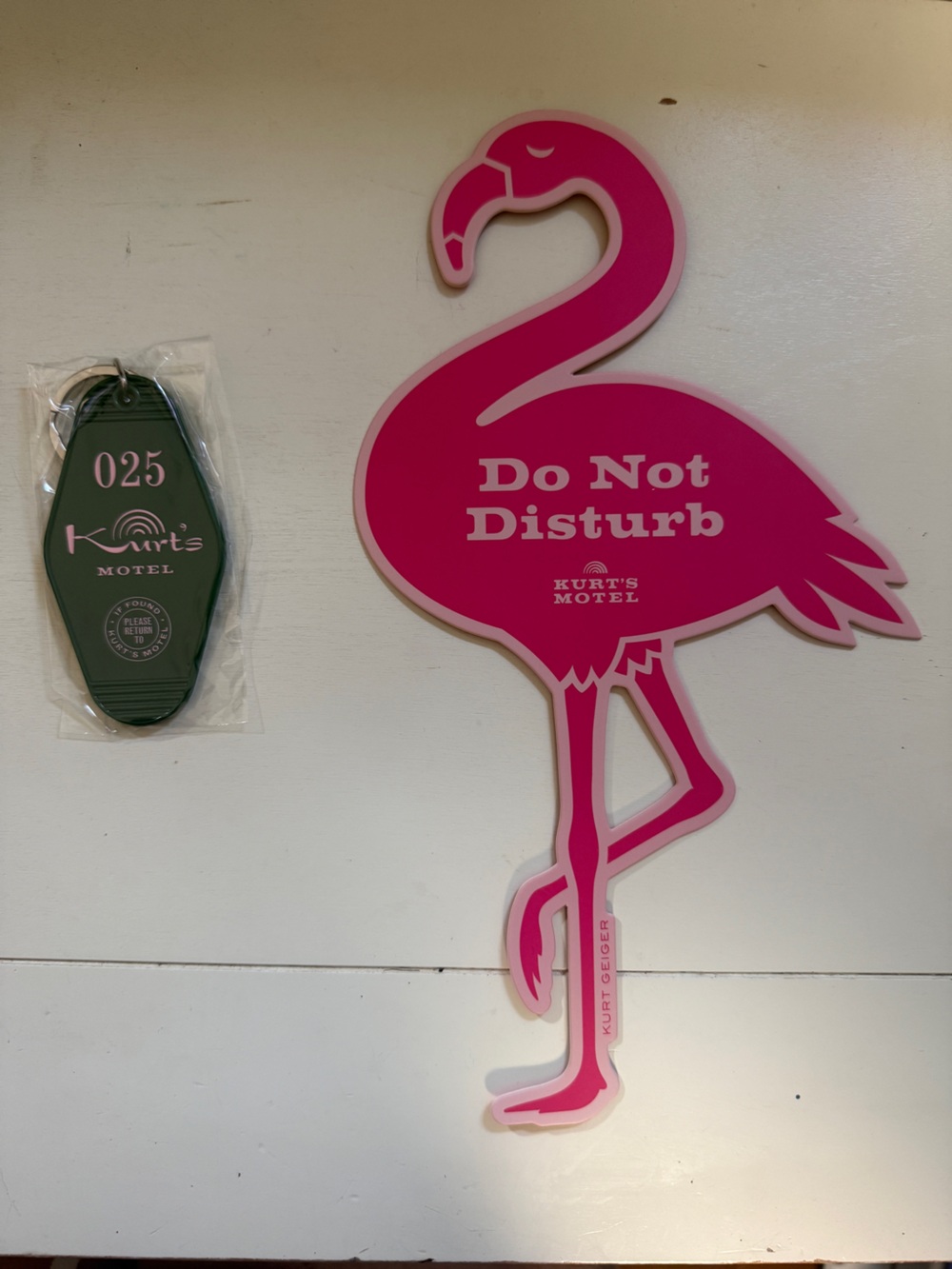 Kurt Geiger Pink Flamingo Party Sticker Set - Picture 4 of 5